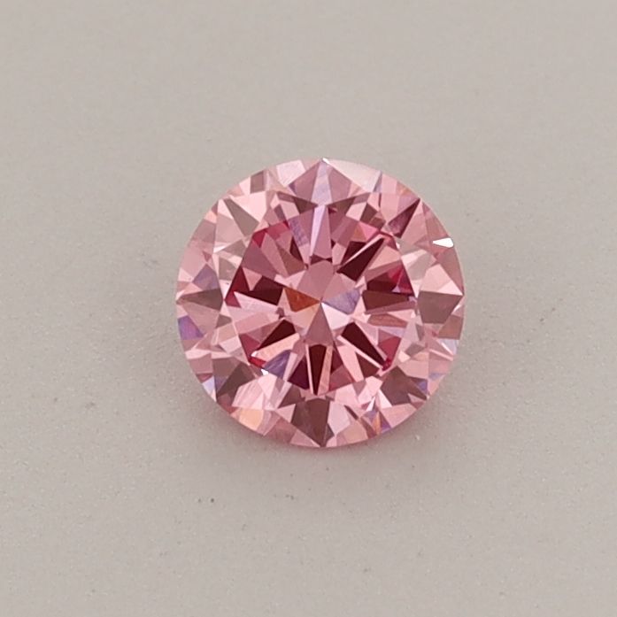 0.34 CT Fancy Vivid Pink ROUND