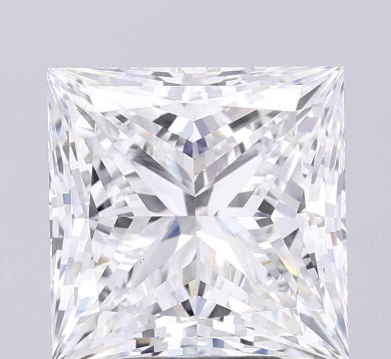 5.01 ct. princess Lab Grown Diamond front image