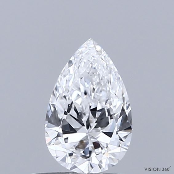 0.48 ct lab-grown Pear Diamond