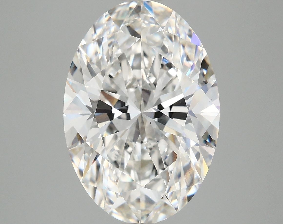 5.05 ct. oval Lab Grown Diamond front image