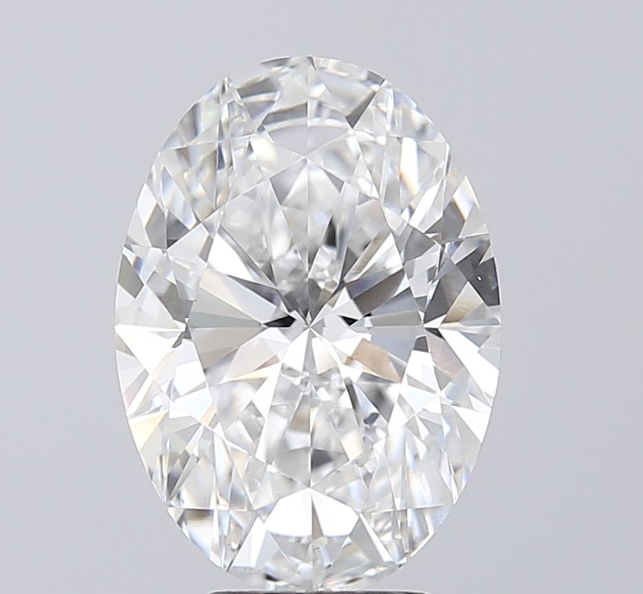 4.08 ct. oval Lab Grown Diamond front image