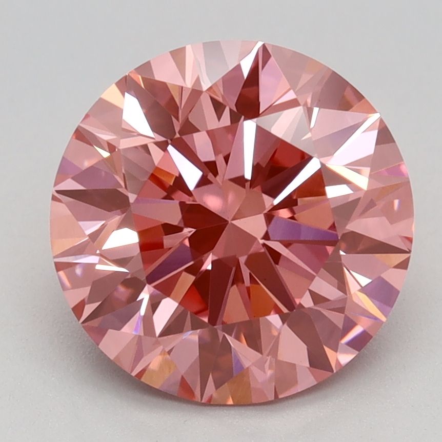 2.58 ct. round Lab Grown Diamond front image