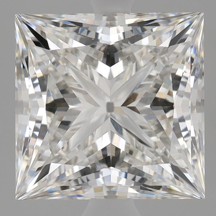 3.58 ct. princess Lab Grown Diamond front image