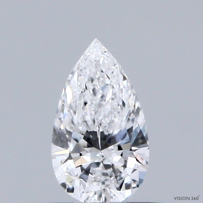 0.34 ct lab-grown Pear Diamond