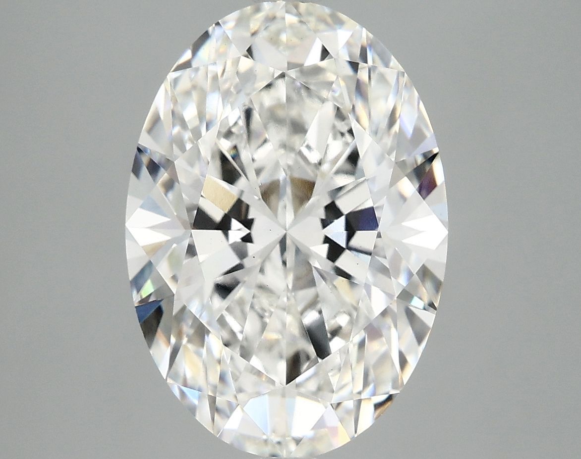 5.09 ct. oval Lab Grown Diamond front image