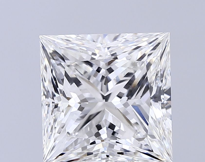 5.00 ct. princess Lab Grown Diamond front image