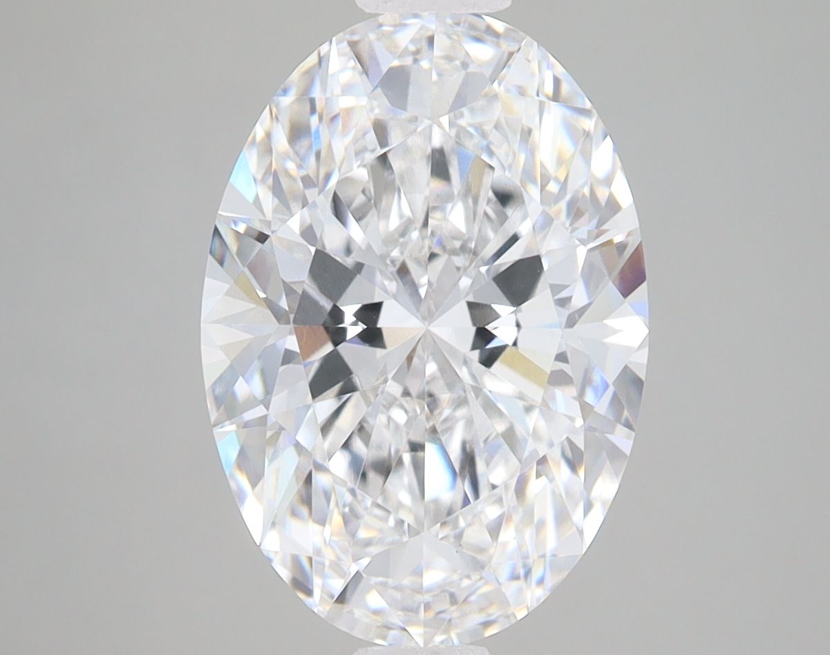 4.08 ct. oval Lab Grown Diamond front image