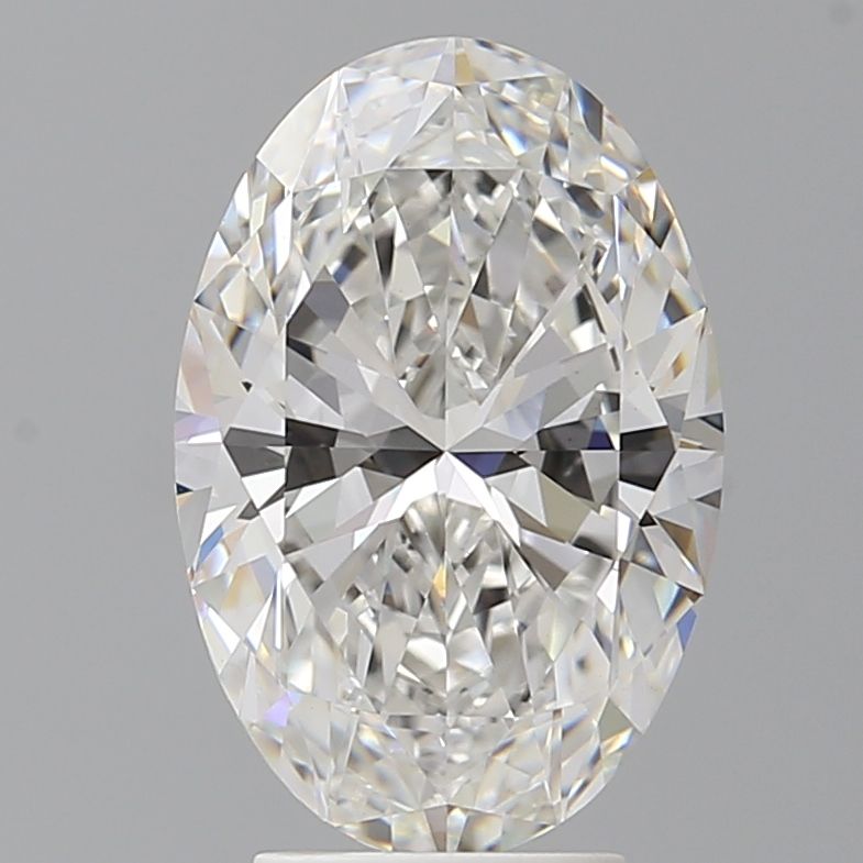 4.04 ct. oval Lab Grown Diamond front image