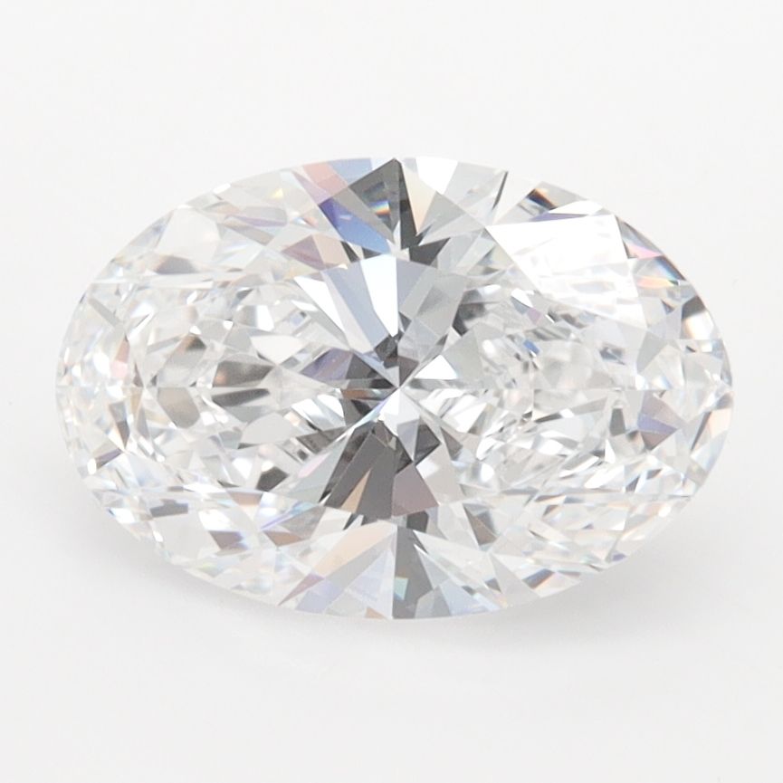 2.01 ct. oval Lab Grown Diamond front image