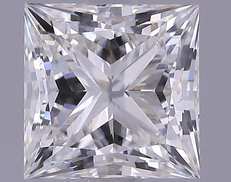1.74 ct. princess Lab Grown Diamond front image