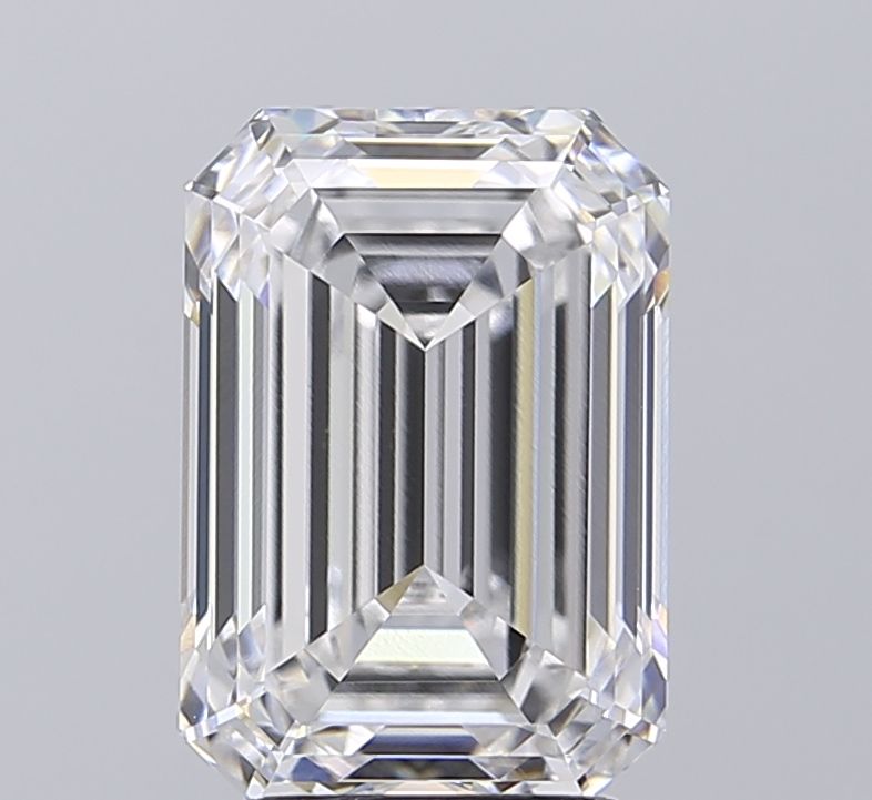 4.03 ct. emerald Lab Grown Diamond front image