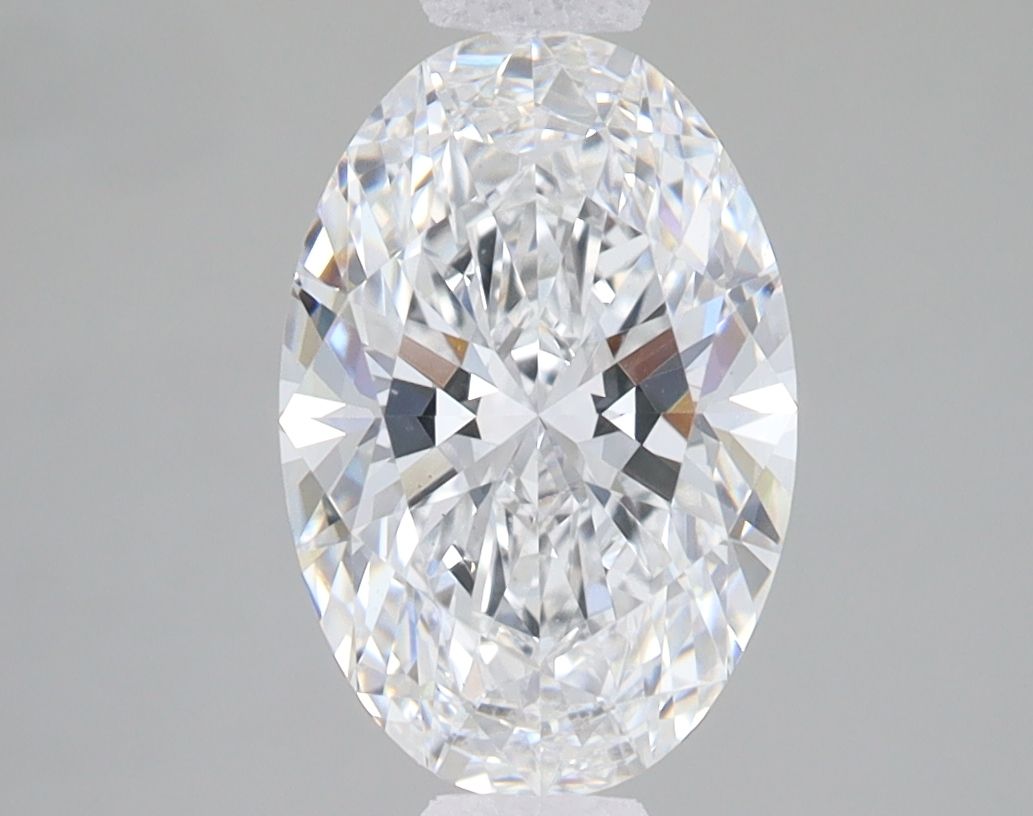 2.10 ct. oval Lab Grown Diamond front image