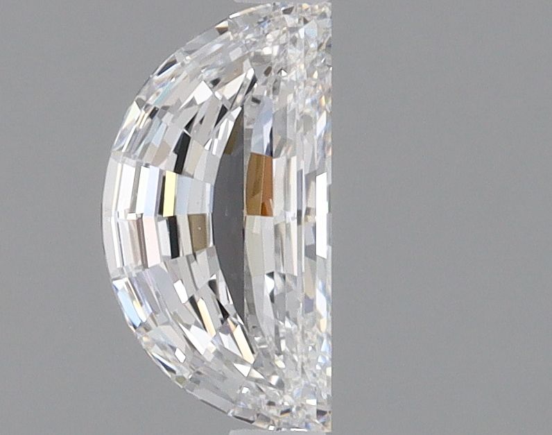 0.7 ct Half moon Diamond