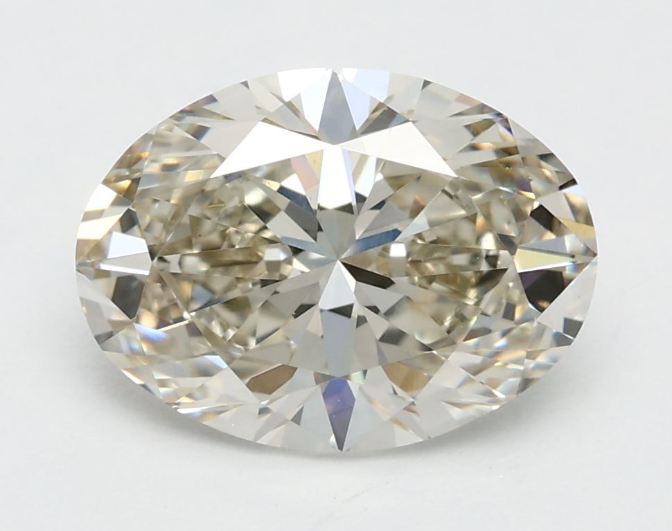 2.02 ct. oval Lab Grown Diamond front image