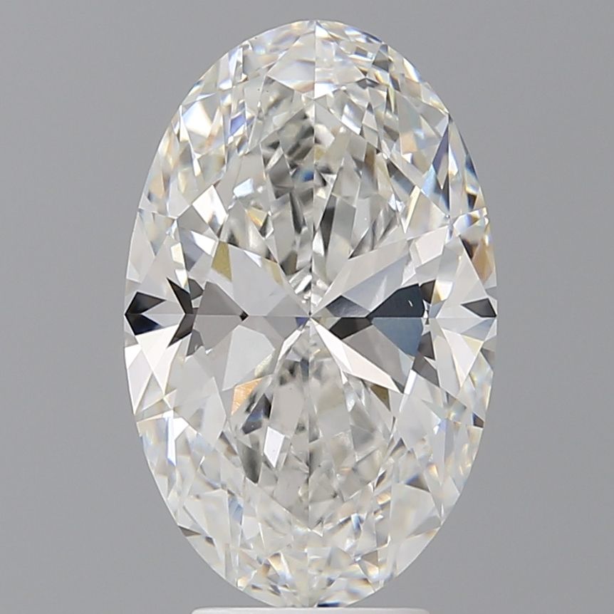 5.00 ct. oval Lab Grown Diamond front image