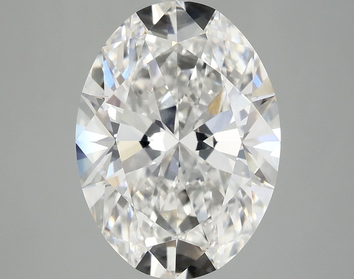 5.04 ct. oval Lab Grown Diamond front image