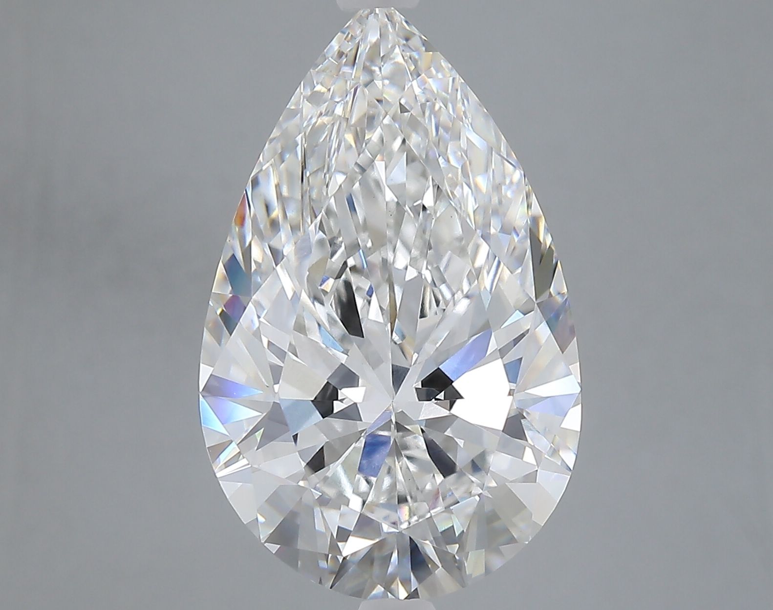 8.03 ct. pear Lab Grown Diamond front image