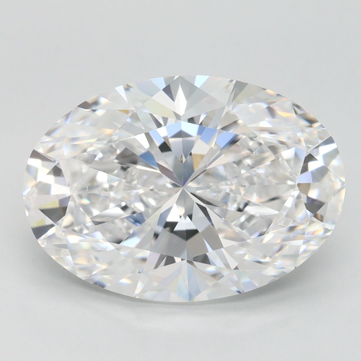4.06 ct. oval Lab Grown Diamond front image