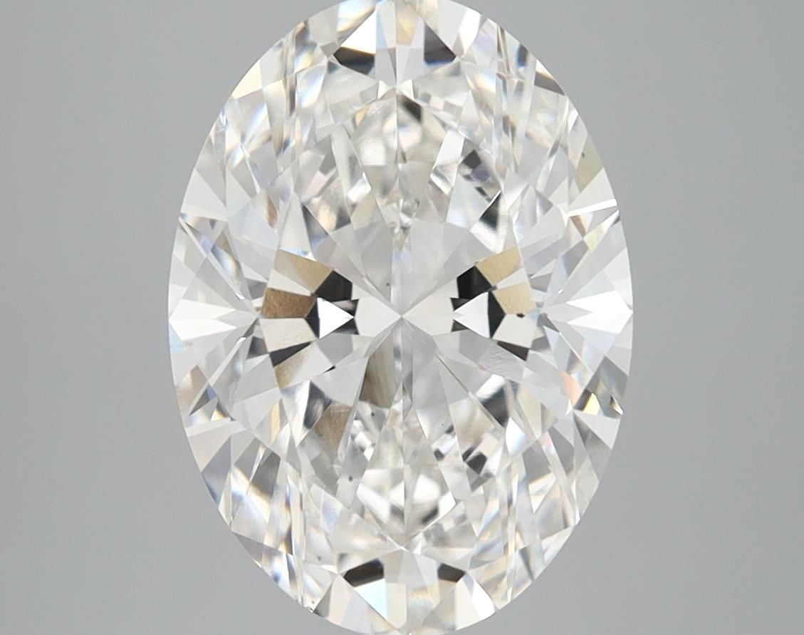 4.10 ct. oval Lab Grown Diamond front image