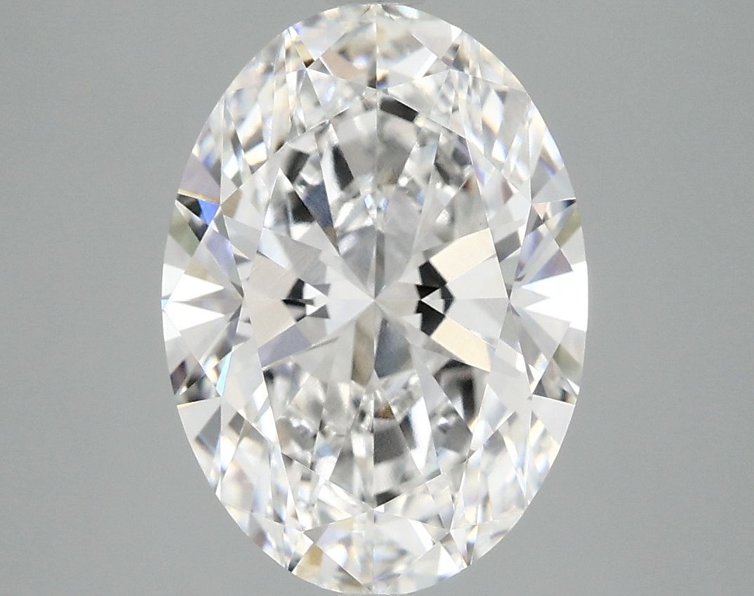 3.95 ct. oval Lab Grown Diamond front image
