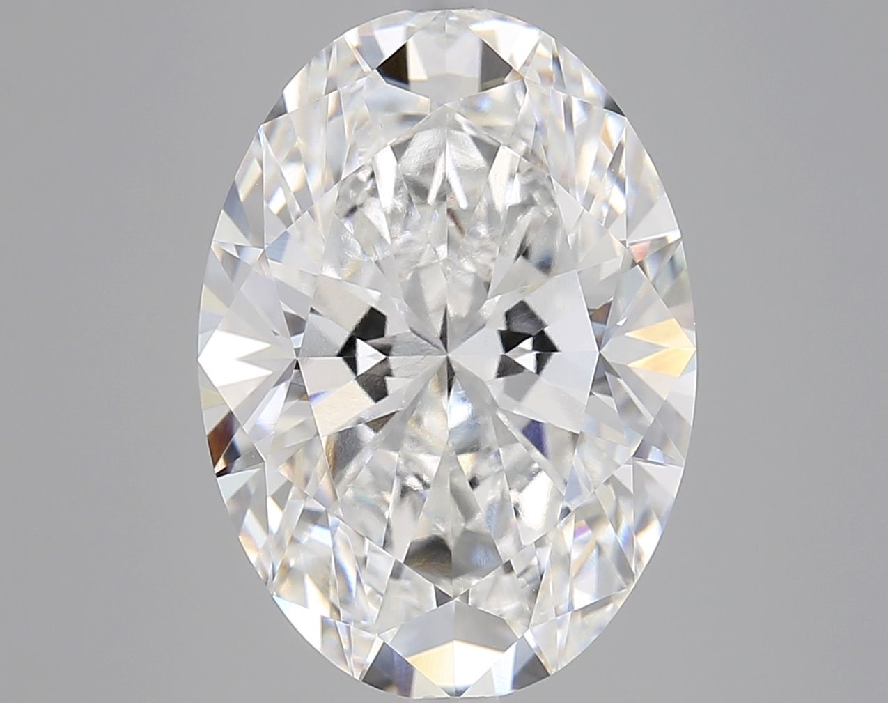 8.05 ct. oval Lab Grown Diamond front image