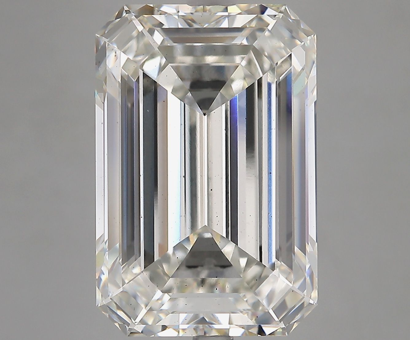 10.11 ct. emerald Lab Grown Diamond front image