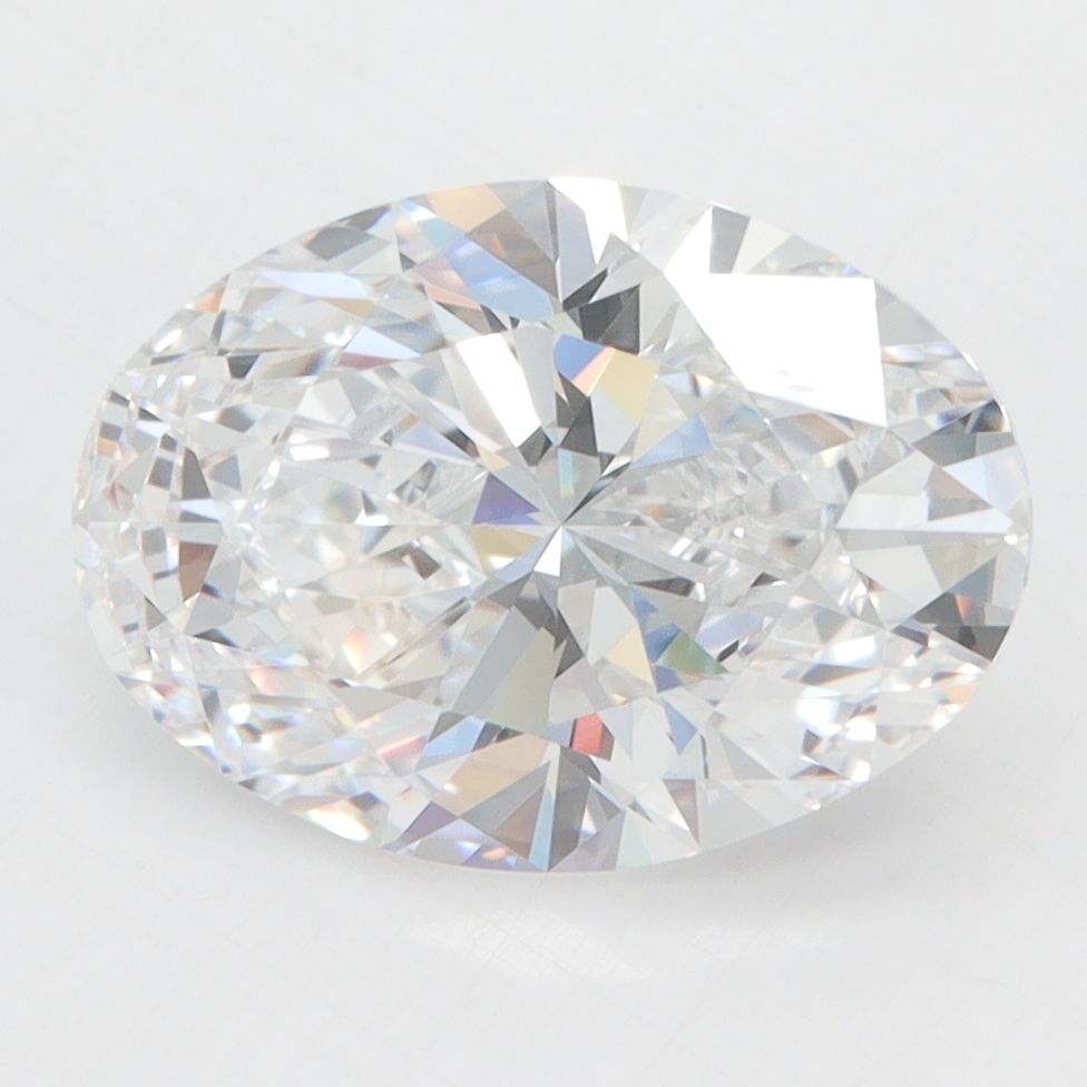 3.52 ct. oval Lab Grown Diamond front image