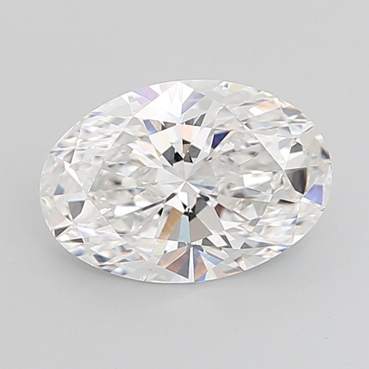 6.07 ct. oval Lab Grown Diamond front image