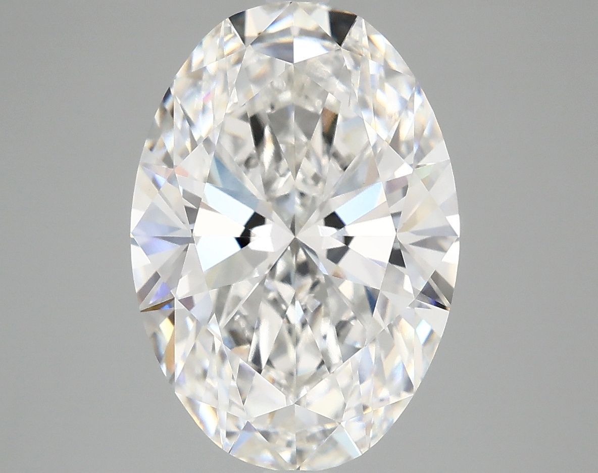 5.05 ct. oval Lab Grown Diamond front image