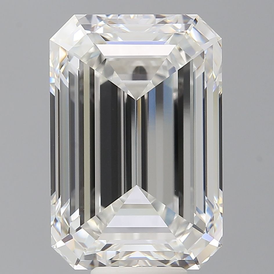 11.09 ct. emerald Lab Grown Diamond front image
