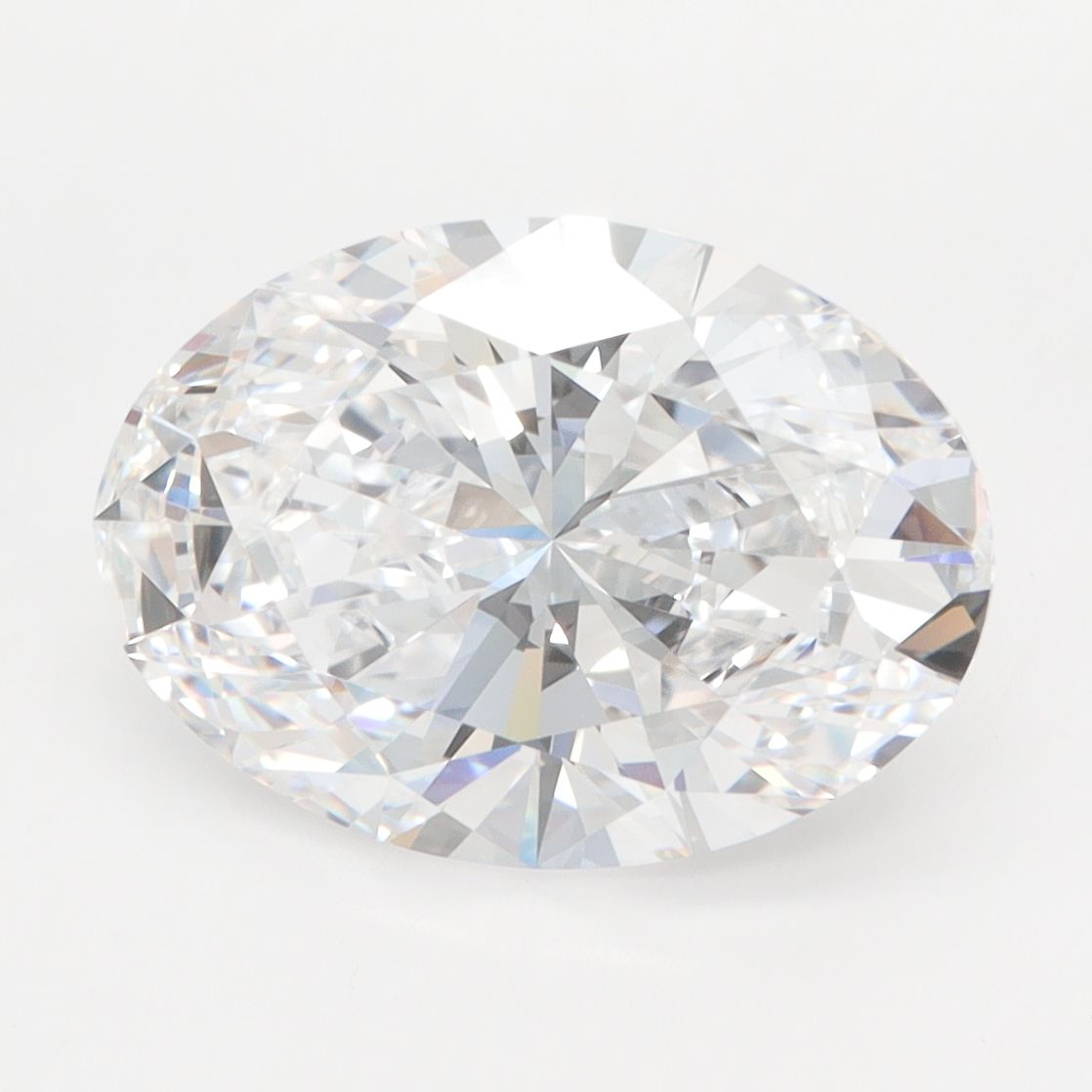 4.08 ct. oval Lab Grown Diamond front image