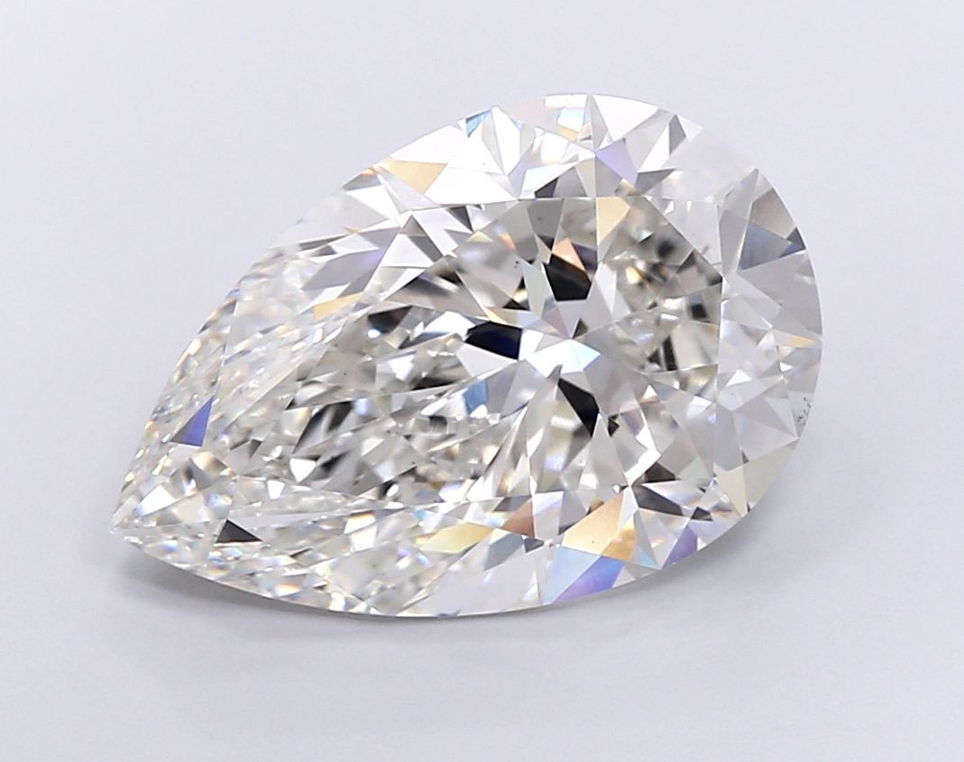 12.51 ct. pear Lab Grown Diamond front image