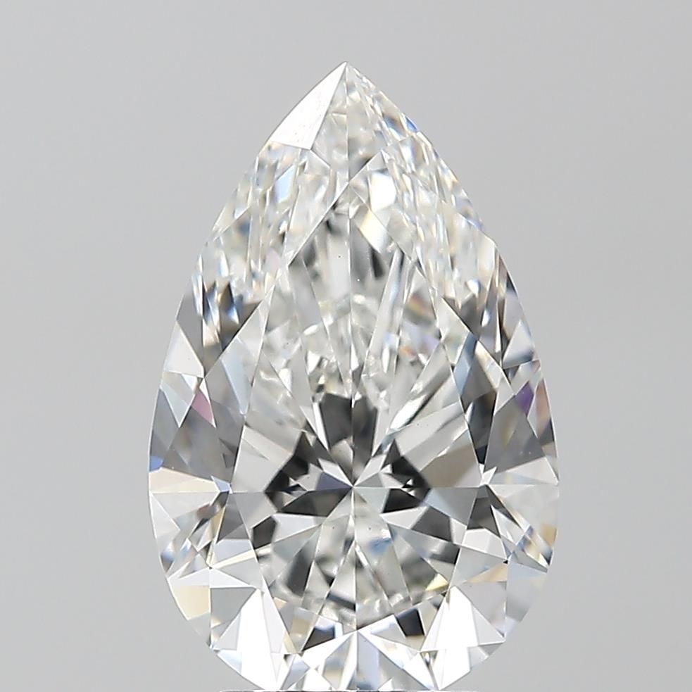 3.87 ct. pear Lab Grown Diamond front image