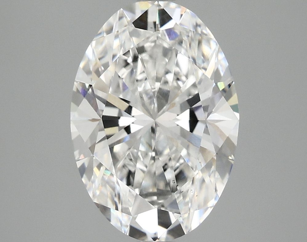 3.01 ct. oval Lab Grown Diamond front image