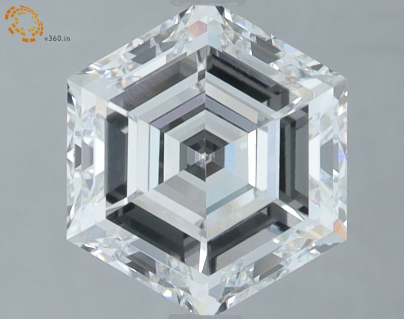 2.07 ct lab-grown Hexagonal Diamond