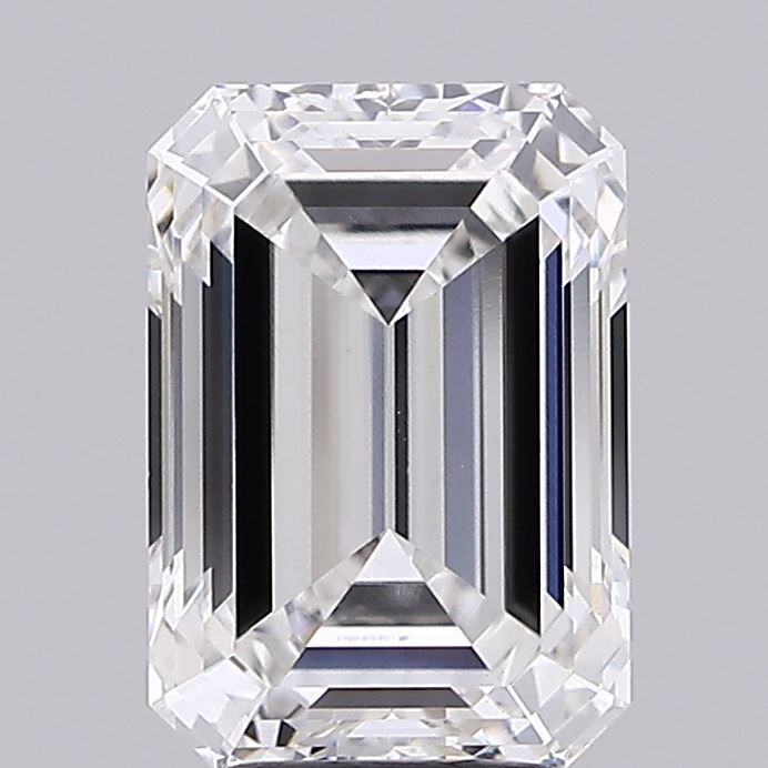 4.06 ct. emerald Lab Grown Diamond front image