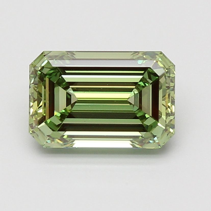 3.01 ct. emerald Lab Grown Diamond front image