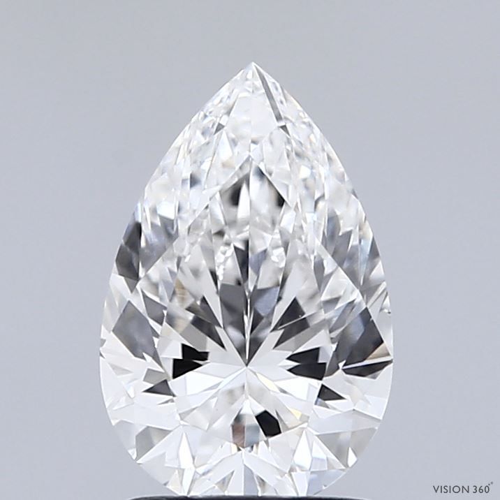 1.55 ct. pear Lab Grown Diamond front image