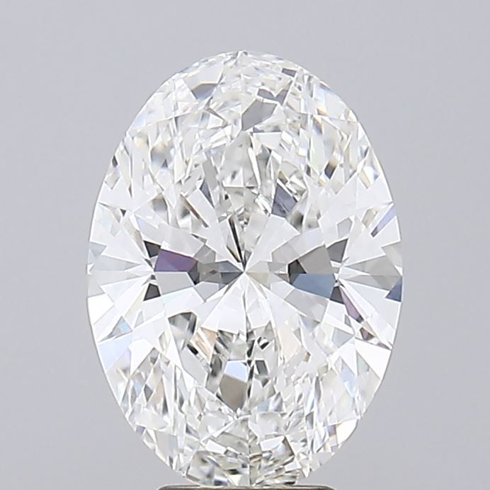 5.07 ct. oval Lab Grown Diamond front image