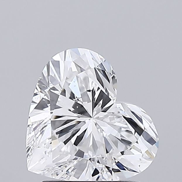 1.55 ct. heart Lab Grown Diamond front image