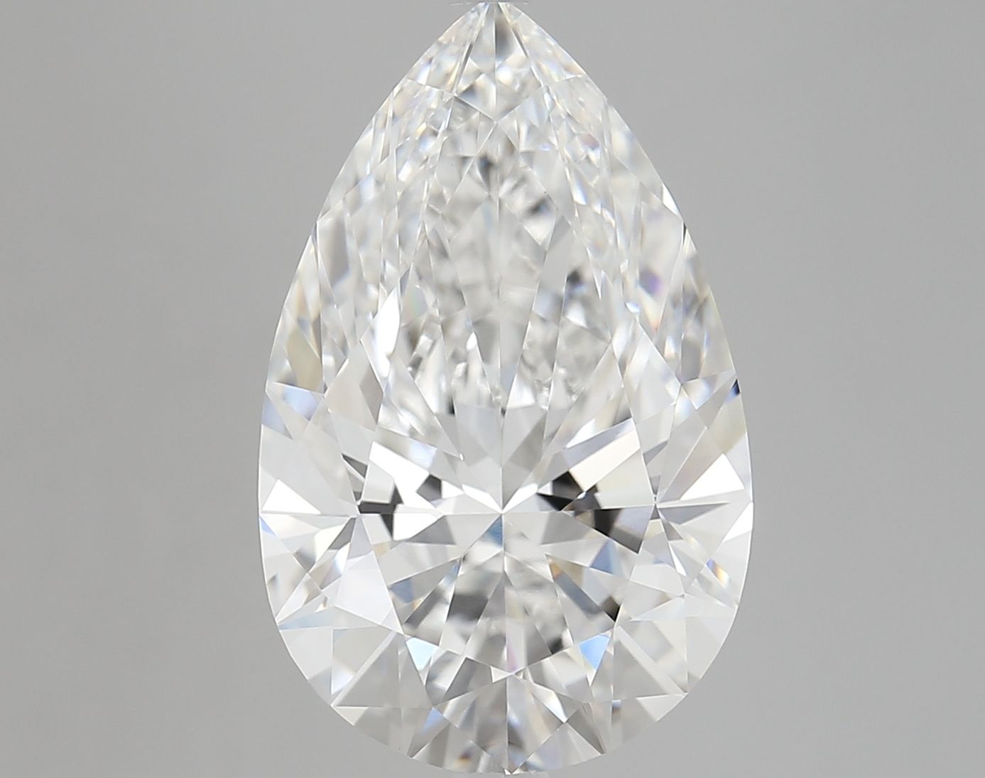 7.10 ct. pear Lab Grown Diamond front image