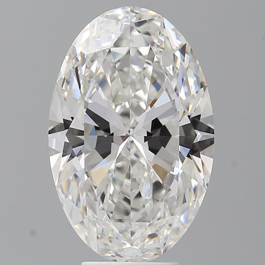 6.05 ct. oval Lab Grown Diamond front image