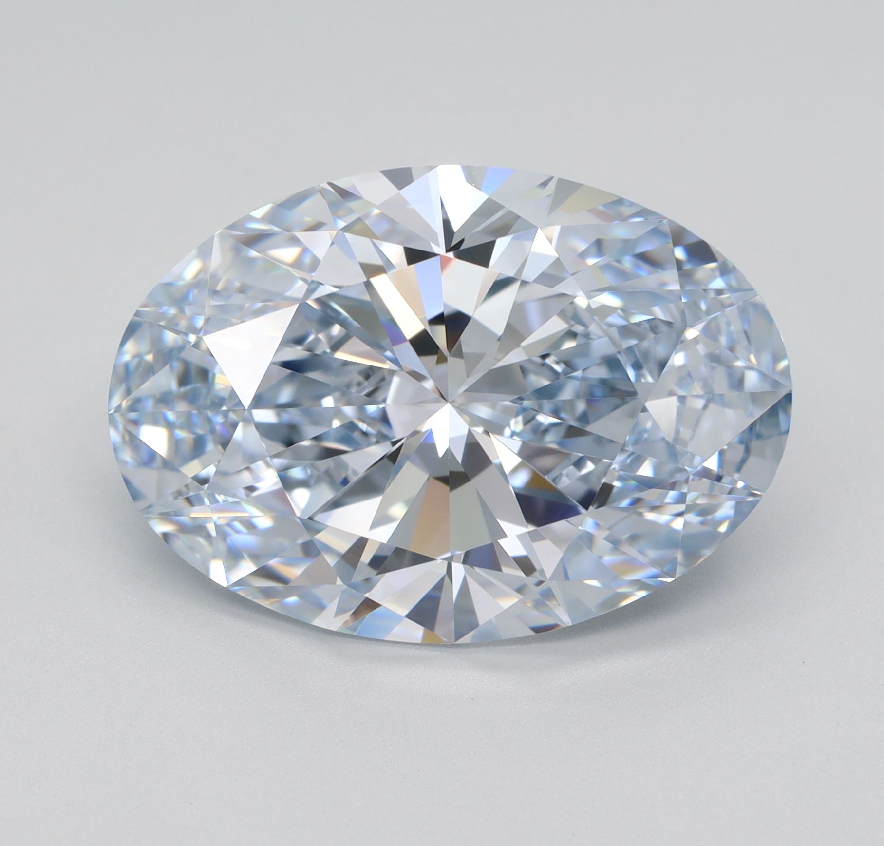 8.02 ct. oval Lab Grown Diamond front image