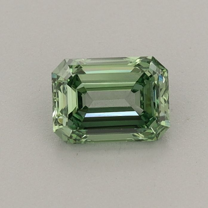 0.53 CT Fancy Vivid Green EMERALD