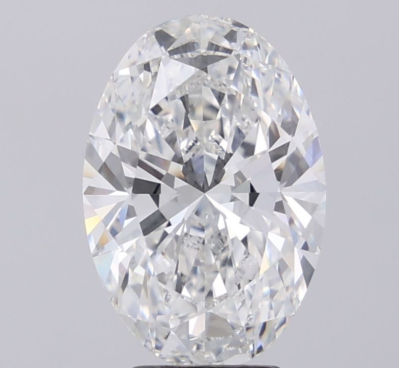4.07 ct. oval Lab Grown Diamond front image