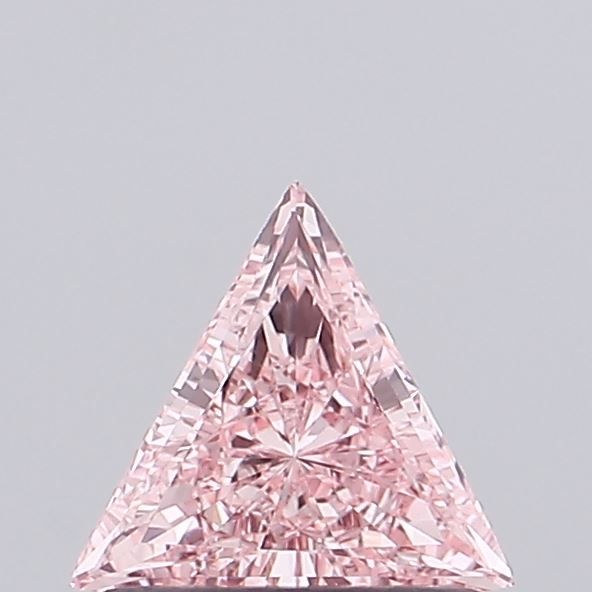 0.44 CT Fancy Intense Pink TRIANGULAR