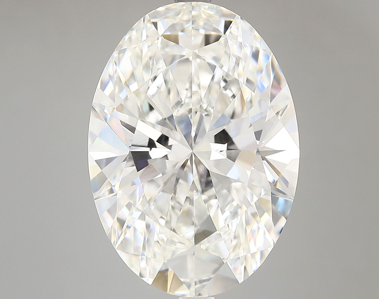 8.10 ct. oval Lab Grown Diamond front image
