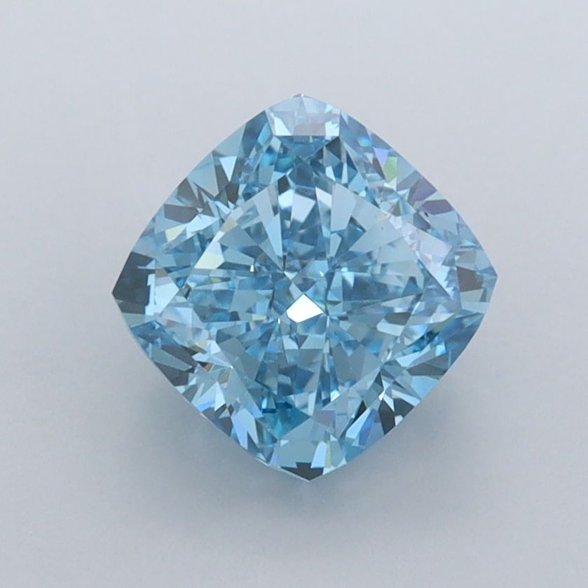 1.8 CT Fancy Vivid Blue CUSHION MODIFIED