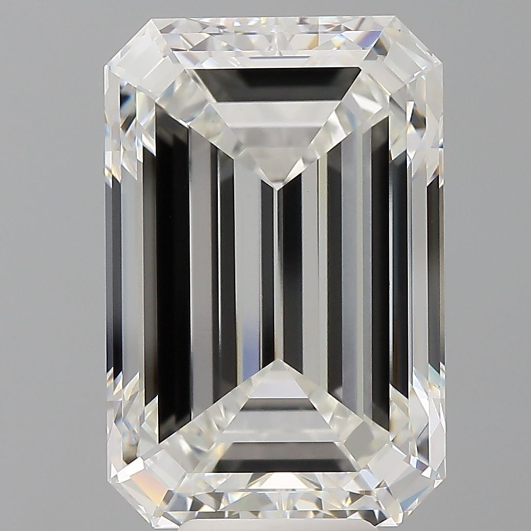 10.09 ct. emerald Lab Grown Diamond front image