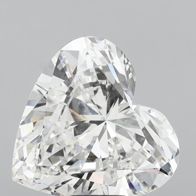8.03 ct. heart Lab Grown Diamond front image